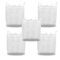 Saco Big Bag Rafia Para Ensacar Reciclagem - Entulho - Poda Jardinagem e Construção 1000kg 1m³