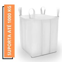 Saco Big Bag Reforçado 1000 kg 90x90x120cm Ensacar Reciclagem, Latinhas, Jardinagem, Entulho, Resíduos, Coleta e Mudanças Saco Big Bag Reforçado 1000 kg 90x90x120cm Ensacar Reciclagem, Latinhas, Jardinagem, Entulho, Resíduos, Coleta e Mudanças