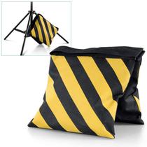 Saco bolsa contrapeso p/ girafas gruas tripé 23x23cm até 8kg