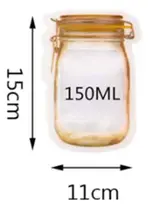 Saco Bolsa Frasco Zip Lock Para Alimento Tamanho P Unidade Saco Bolsa Frasco Zip Lock Para Alimento Tamanho P Unidade