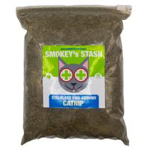 Saco Catnip Smokey's Stash Stalkless Dried Ground 350ml Saco Catnip Smokey's Stash Stalkless Dried Ground 350ml