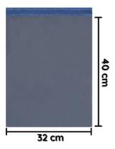 Saco Cinza 30x40 (500) Saco Sedex Embalagem Envio Rapido