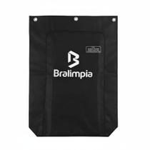 Saco Coletor Carrinho Limpeza Bralimpia Preto 90l Reforçado