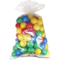 Saco com 100 bolinhas - Coloridas - CBB Saco com 100 bolinhas - Coloridas - CBB