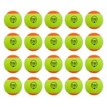 Saco com 20 bolas beach tennis bolinha tênis