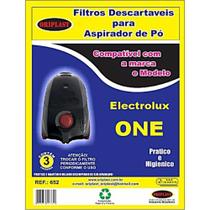 Saco compatível electrolux one - kit c/2pcts(6unids) Saco compatível electrolux one - kit c/2pcts(6unids)