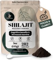Saco de 141 ml de extrato em pó de Shilajit em pó para homens Saco de 141 ml de extrato em pó de Shilajit em pó para homens
