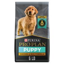 Saco de 2,7 kg de frango e arroz seco para cachorros Purina Pro Plan