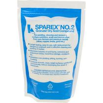 Saco de 300 mL de ácido seco granular SPAREX No 2 para decapagem Saco de 300 mL de ácido seco granular SPAREX No 2 para decapagem
