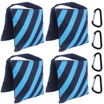 Saco de areia ABCCANOPY Photography para suporte de vídeo, 4 pacotes, azul