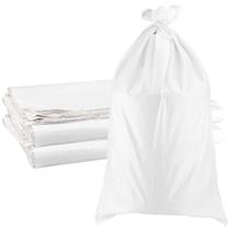 Saco de areia TAICHEUT, pacote com 120, tecido de polipropileno branco, 35x60cm Saco de areia TAICHEUT, pacote com 120, tecido de polipropileno branco, 35x60cm