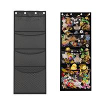 Saco De Armazenamento De Brinquedos Infantis Pendurado Rede De Pelúcia Sobre a Porta Saco De Rede