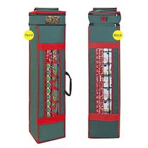Saco de armazenamento de papel de embrulho de Natal ProPik Green 47x10x10in Saco de armazenamento de papel de embrulho de Natal ProPik Green 47x10x10in