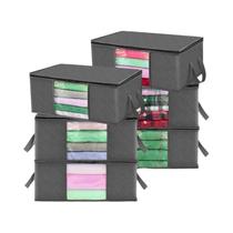 Saco De Armazenamento De Roupas Dobrável De Grande Capacidade 1/3/6PCS, Contêineres De Armazenamento