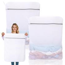 Saco de Armazenamento Dntorx 2 Unidades XXL em Tela para Roupas 61x81 cm