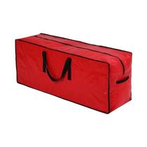 Saco De Armazenamento Extra Grande Para Árvore De Natal 2286cm Com Alças Reforçadas E Zíper Duplo