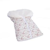 Saco de Bebê com Sherpa G - Floral Rosa Saco de Bebê com Sherpa G - Floral Rosa