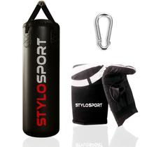 Saco De Boxe 90 Cm Profissional + Luva Bate Saco