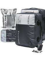 Saco de Compressão a Vácuo para Viagem BlackVoyage 21L 47x30x15cm