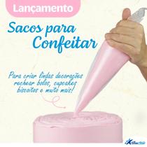 Saco de Confeitar Descartável P 19x31cm pct c/ 50 un. - Blue Star Saco de Confeitar Descartável P 19x31cm pct c/ 50 un. - Blue Star