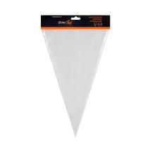 Saco de Confeitar Descartavel Pequeno - 25 unidades - Silver Plastic - Rizzo