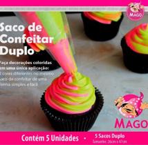 Saco De Confeitar Duplo C/5 Mago Saco De Confeitar Duplo C/5 Mago