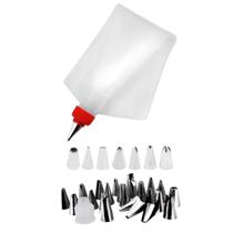 Saco de Confeitar Reutilizável Prime com 31 Bicos em Aço Inox - Tuut