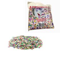 Saco De Confetes Colorido 80g - Eirelli