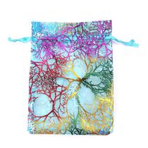 Saco de dados, cartas de tarô, saco de armazenamento de baralho de nylon 12,3 x 9,2 cm