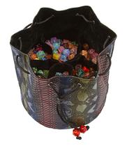 Saco de dados Forged Dice Co. Bolsa de The Endless Hoard Rainbow