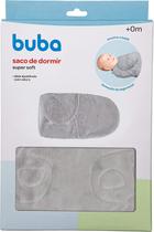 Saco de Dormir Baby Super Soft Cinza - Buba Saco de Dormir Baby Super Soft Cinza - Buba
