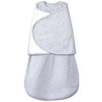 Saco de dormir Baby Swaddle AugTwig de 6 a 12 meses, algodão cinza Saco de dormir Baby Swaddle AugTwig de 6 a 12 meses, algodão cinza