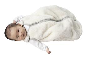 Saco de Dormir BabyDeeDee Sleep Nest Teddy - Marfim (Médio)