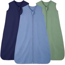 Saco de Dormir Bebê FIEMOL (0-6 Meses) - 100% Algodão, 0,5 Tog - Pacote com 3 Saco de Dormir Bebê FIEMOL (0-6 Meses) - 100% Algodão, 0,5 Tog - Pacote com 3