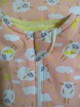 Saco De Dormir Bebê Inverno - dupla face - G Saco De Dormir Bebê Inverno - dupla face - G