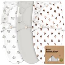 Saco de Dormir Bebê KeaBabies Organic - Pacote com 3 Unidades (0-3 Meses) Saco de Dormir Bebê KeaBabies Organic - Pacote com 3 Unidades (0-3 Meses)