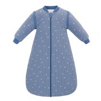 Saco de Dormir Bebê TOG 2.5 Inverno 0-6 Meses - Listras Azul e Branco Saco de Dormir Bebê TOG 2.5 Inverno 0-6 Meses - Listras Azul e Branco