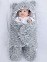 Saco de Dormir Cobertor Para Bebe Enroladinho Super Confortável E Prático Manta Quentinho