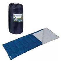 Saco De Dormir Colchonete Cobertor Térmico 2,20 x 0,75 x 3,2 CM Com Extensão Travesseiro e Bolsa Mor