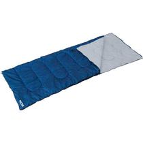 Saco de Dormir / Colchonete Mor com Travesseiro, 2,20 x 0,75 metros - Azul