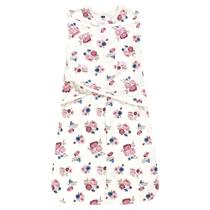Saco de dormir conversível para bebês para meninas Hudson Baby 3-9M Saco de dormir conversível para bebês para meninas Hudson Baby 3-9M