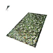 Saco De Dormir De Emergência Camuflado Impermeável PE 120x200cm Para Camping Ao Ar Livre, Caminhadas