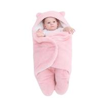 Saco De Dormir De Flanela Para Bebê Recém-Nascido, Macio E Espesso, Cobertor De Dormir Quente Para