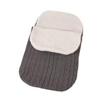 Saco De Dormir De Inverno Para Bebê Recém-Nascido, Macio E Quente, Cobertor De Lã Tricotado Para