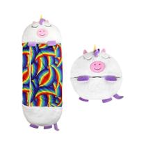 Saco De Dormir De Pelúcia Infantil Com Almofada, Saco De Dormir Macio Em Forma De Animal Para