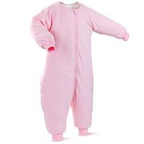 Saco de dormir do bebê com os pés inverno, cobertor vestível com pernas, saco para a criança engrossar 2,5 TOG (2T-4T ano, grande)