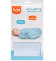 Saco de Dormir Do Bebe Em Soft Azul Buba