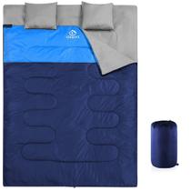 Saco de Dormir Doble Oaskys para Adultos Tamaño Queen XL