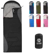Saco de dormir Elevon para adultos, adolescentes e crianças, 3-4 temporadas Saco de dormir Elevon para adultos, adolescentes e crianças, 3-4 temporadas