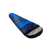 Saco De Dormir Everest Azul Preto Prata - Nautika
